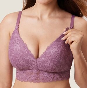 Momanda Dream Lace Nursing Bralette